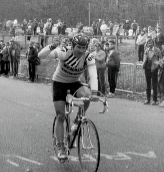 Ciclista competindo